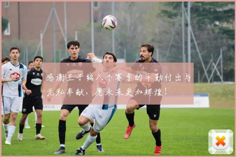 感谢王子铭八个赛季的辛勤付出与无私奉献，愿未来更加辉煌！
